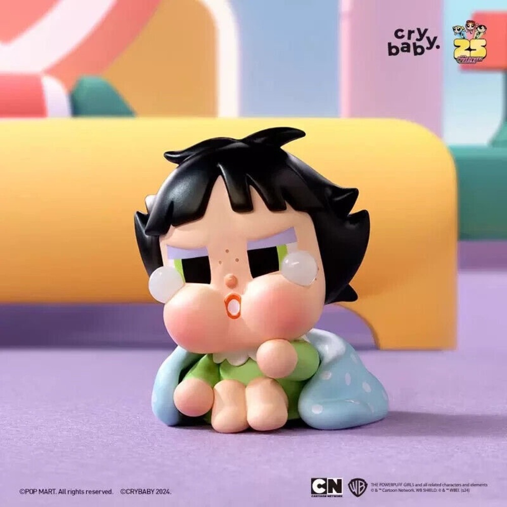 POP MART Crybaby x Powerpuff Girls Series Figures: Sleepy Buttercup (New in box)